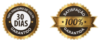 Garantia 30 dias e satisfação 100% garantida